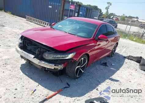 2018 Honda Accord Sport из США, поврежденный, VIN 1HGCV1F37JA163652